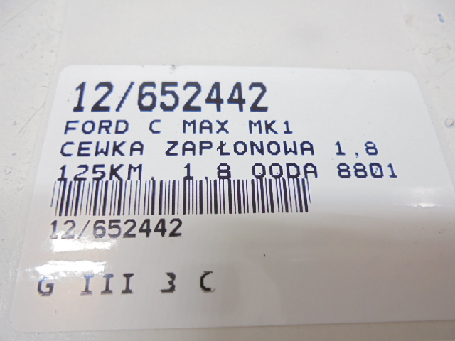 FORD CMAX MK1 BOBINE ALLUMAGE 880126 1,8 16V ERA