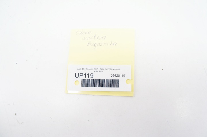 UP118+ AUDI Q3 I 8U PROTECTION INTÉRIEUR COUVERCLES DE COFFRE 8U0868605 8U0868606 JEU 2PCS