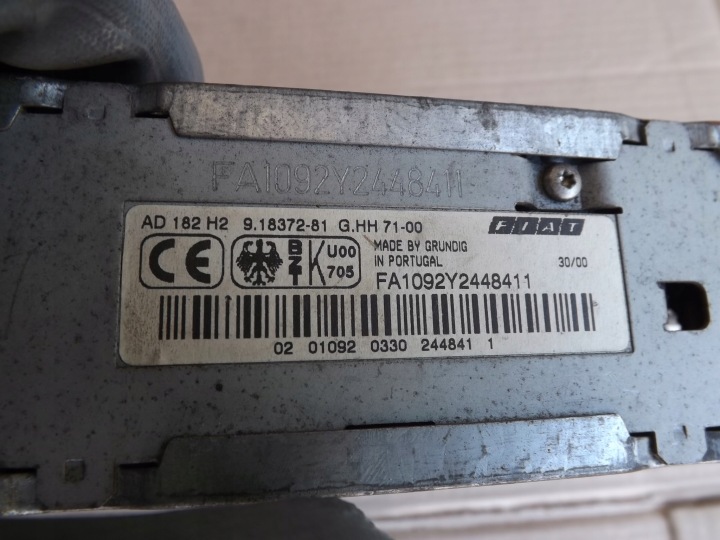 FIAT BRAVA 182 RADIO LECTEUR KASET 735249778