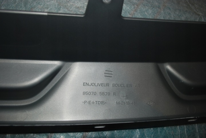 DACIA SANDERO III STEPWAY 20- SPOILER DOUBLURE 850705579R NOUVEAU ORIGINE