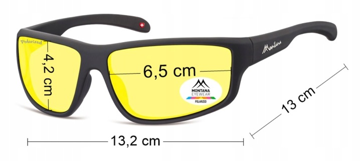 LENTES MESKIE KIEROWCOW ROZJASNIAJACE POLARYZACYJNE ZOLTE FORRO PARA CONDUCTOR 