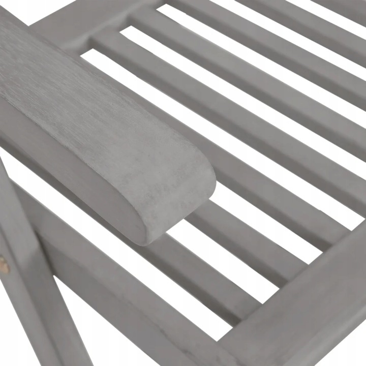 ROZKLADANE KRZESLA OGRODOWE AVEC COUSSINS 8 PCS LITA AKACJA