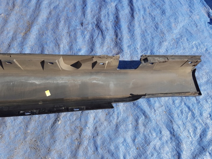 MOULURE REVÊTEMENT SEUIL DROITE SEUIL BMW E63 E64 475 NOIR SAPPHIRE