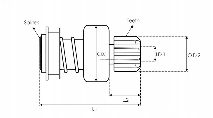 AUTOSTARTER BENDIX STARTER 