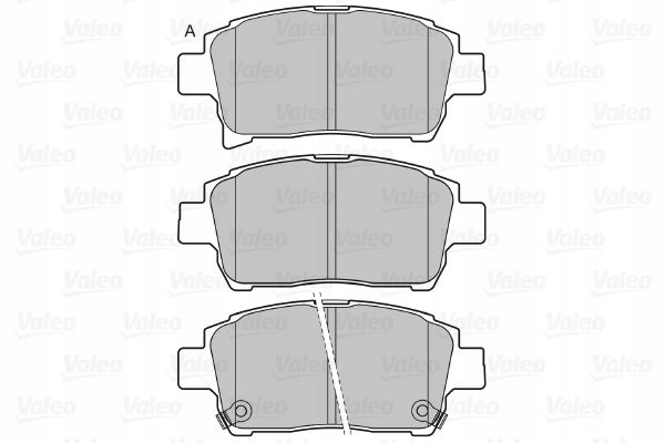 ZAPATAS DE FRENADO VALEO 598917 