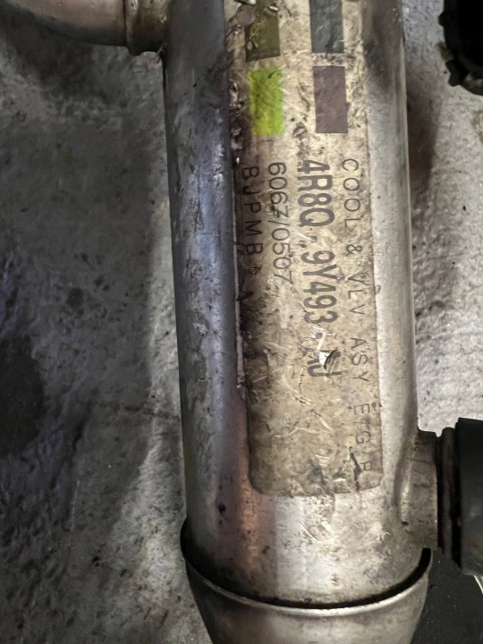 RADIATEUR GAZ D'ÉCHAPPEMENT EGR SOUPAPE JAGUAR XF 2.7 D
