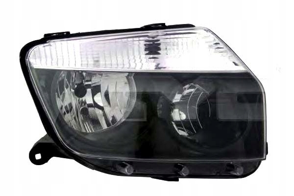 PROJECTEUR GAUCHE (H1/H7, MÉCANIQUE COULEUR WKLADU: NOIR DACIA DUSTER