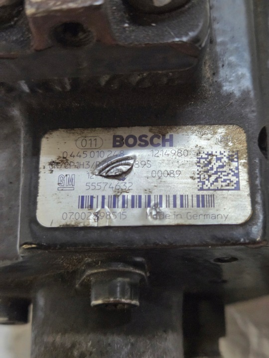 POMPE INJECTION OPEL ASTRA J INSIGNIA A 2.0 CDTI 55574632 0445010248
