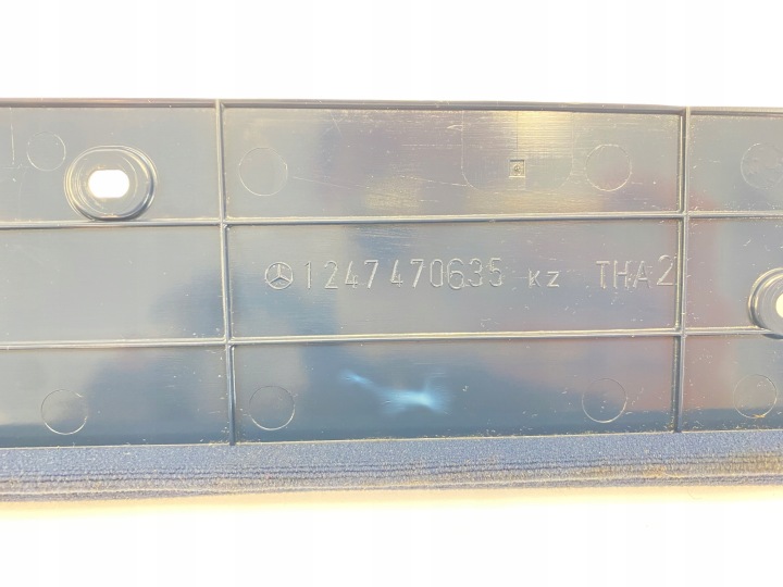 MOULURE ARRIÈRE COUVERCLES DE COFFRE COUVERCLES BAGZNIKA NIEBIES MERCEDES W124 UNIVERSEL 1247470635