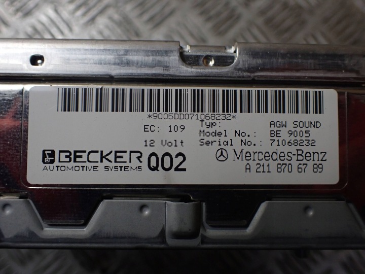 AMPLIFICATEUR MERCEDES-BENZ E W211 A2118706789