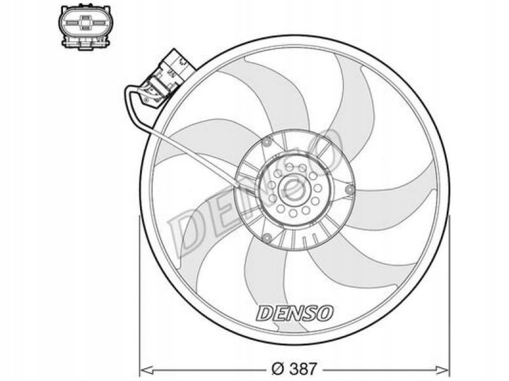 VENTILADOR DEL RADIADOR OPEL COMBO 1.2 1.7 