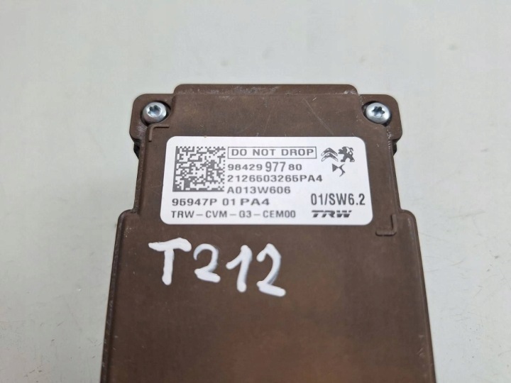 CAMÉRA AVANT VITRES (ADAS) DS AUTOMOBILES 3 CROSSBACK 9842997780