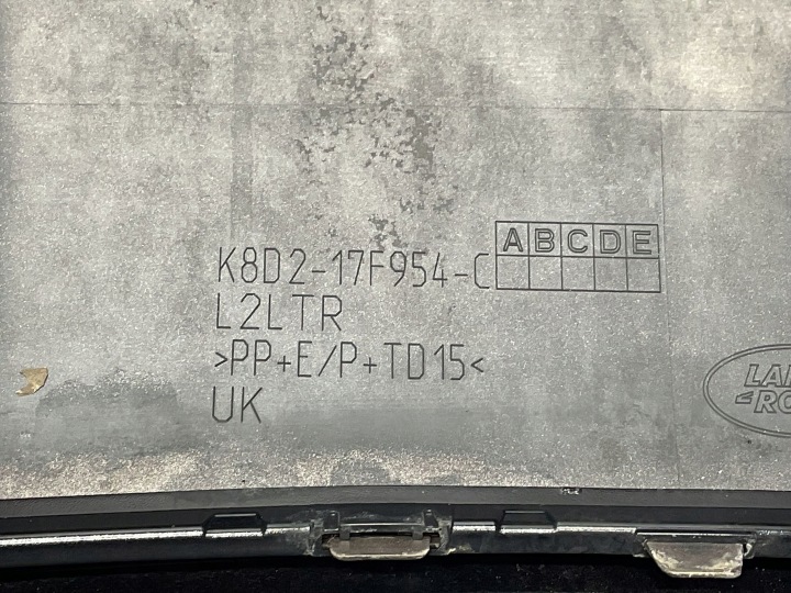 PARE-CHOCS ARRIÈRE COMPLET 4 PDC LAND ROVER EVOQUE L551 K8D2-17D781-AAW