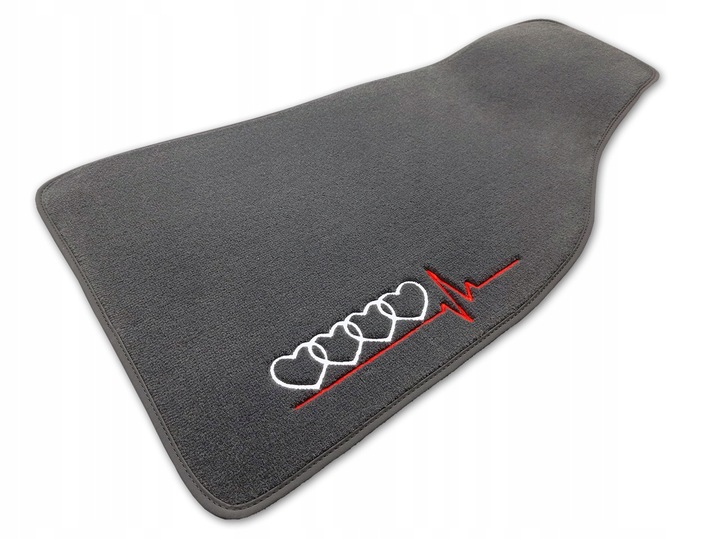 ALFOMBRILLAS DE FELPA PREMIUM PARA AUDI TT 8S (2014-...) COLOR NEGRO + 4 PIEZAS HAFT 