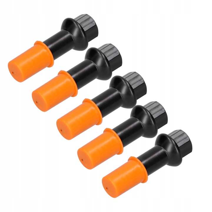 5 PCS BOULONS AVEC ÉTRIER DE FIXATION ROUES AVEC ACIER INOXYDABLE 0009907607 CONVIENT YM