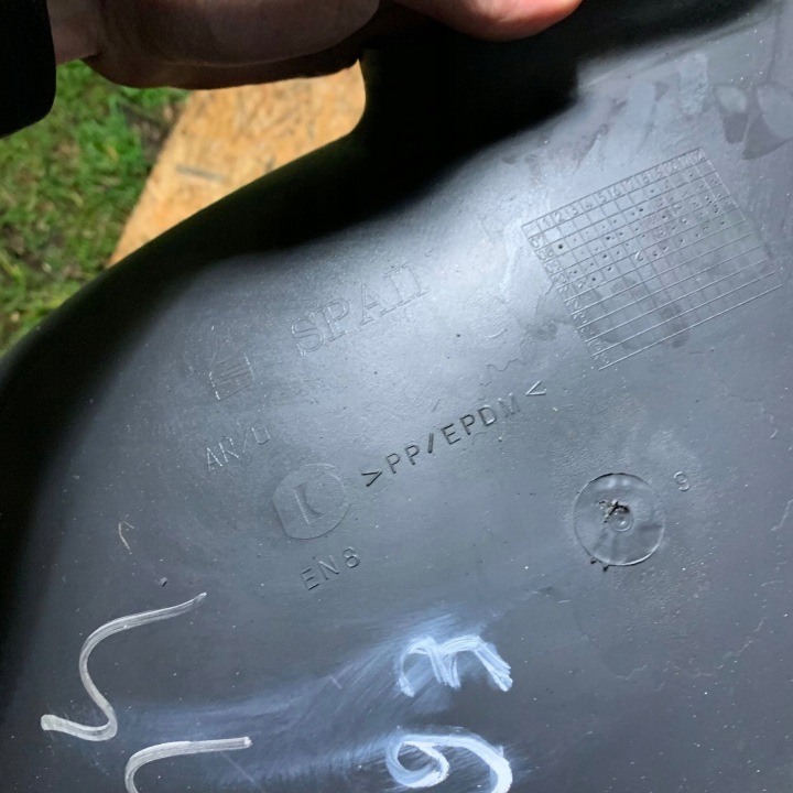 PASSAGE DE ROUE GAUCHE ARRIÈRE GAUCHE ARRIÈRE SEAT IBIZA IV 4 6J 6J0810969