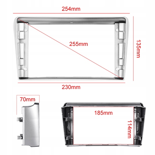 RADIO ANDROID TOYOTA AVENSIS T25 2003-2008 CARPLAY 