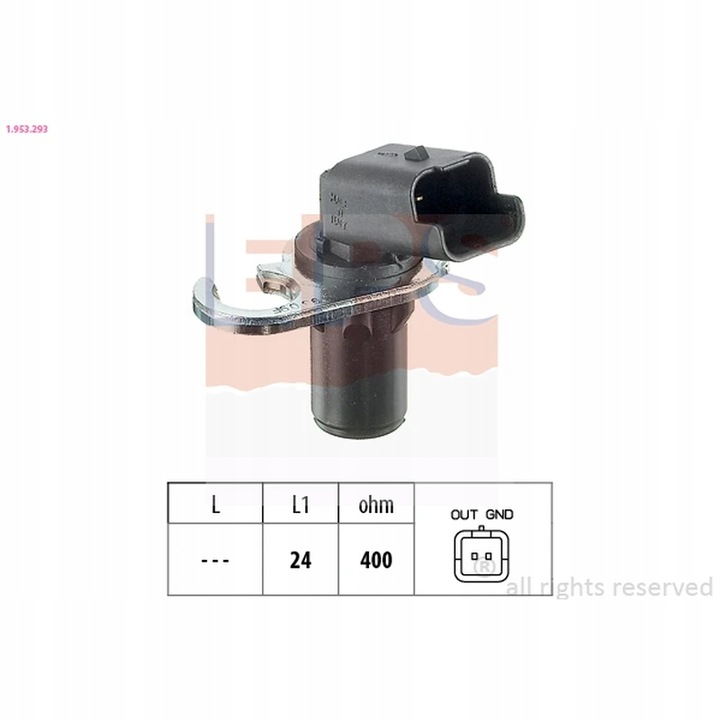 ELECTRIC GENERATOR IMPULSOW, SHAFT CRANKSHAFT EPS 1.953.293 