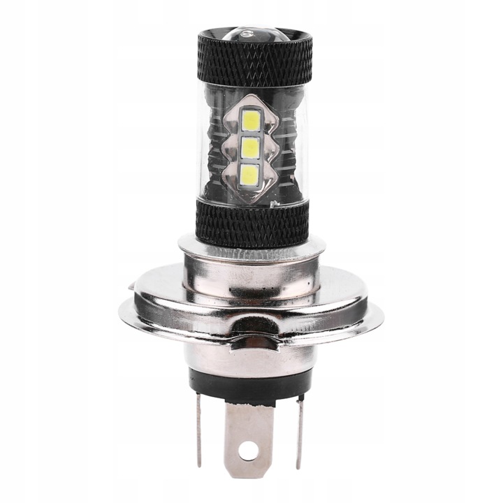 12-24V AMPOULE LED H4 LANTERNE ANTIBUÉE 80W 7000K