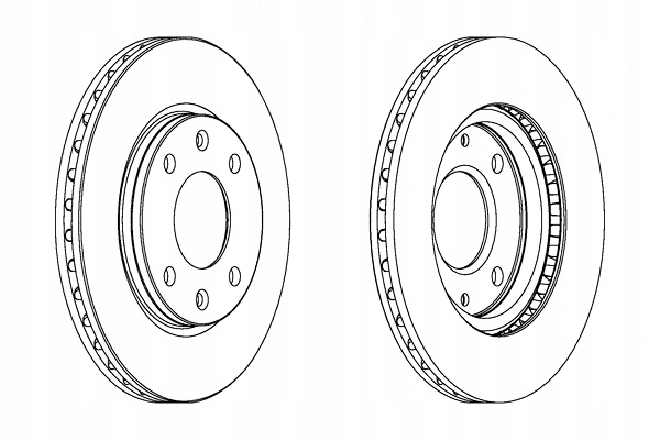 DISCOS DE FRENADO 2SZT. PARTE DELANTERA CITROEN AX SAXO XSARA ZX PEUGEOT 106 I 