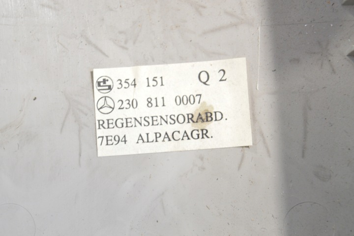 RÉTROVISEUR INTERNE CENTRAL COULEUR GRISE MERCEDES R230 SL SL55 AMG 2308110007