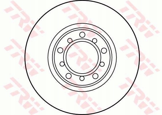 2× TRW DISQUE DE FREIN AVANT DF1573