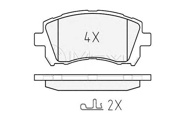 ZAPATAS HAM. SUBARU P. IMPREZA 00- - FORESTER- LEGACY 98- Z SENSOR 