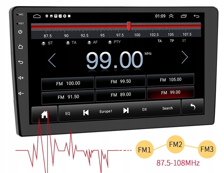 RADIO NAVEGACIÓN GPS SUBARU OUTBACK 2010-14 ANDROID 