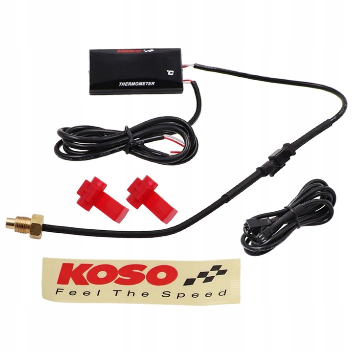 INDICADOR TEMPERATURA TERMO MOTOCICLETA LCD KOSO 