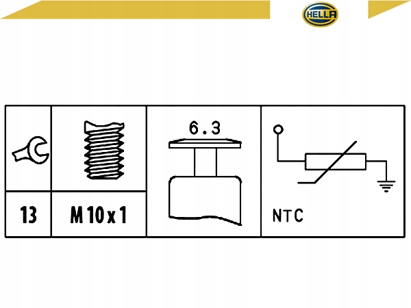 SENSOR TEMPERATURE FLUID RADIATOR [HELLA] photo 3 - milautoparts-fr.ukrlive.com