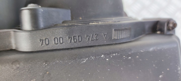 A2740900701 CHÂSSIS FILTRE AIR INFINITI Q50 Q60 CV37 2,0 T 2016-2020