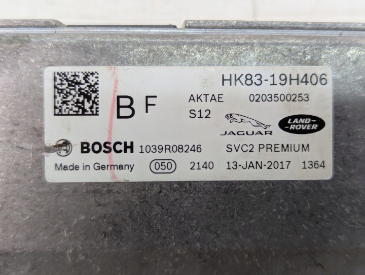 MODULE AVANT CAMÉRA LANE ASSIST JAGUAR F-PACE HK83-19H406