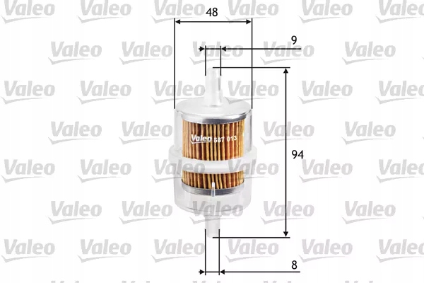 VALEO 587013 FILTRO COMBUSTIBLES P 504 2.0 