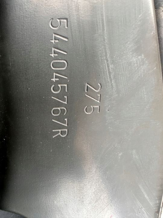 CHÂSSIS CHÂSSIS SOUS MOTEUR DACIA DUSTER II LIFT 544045767R