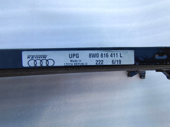 AUDI A4 B9 RADUADOR DE ACONDICIONADOR 8W0816411L 