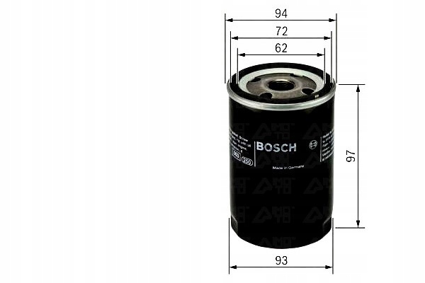 FILTRO ACEITES FORD V6 2,5 24V BOSCH 