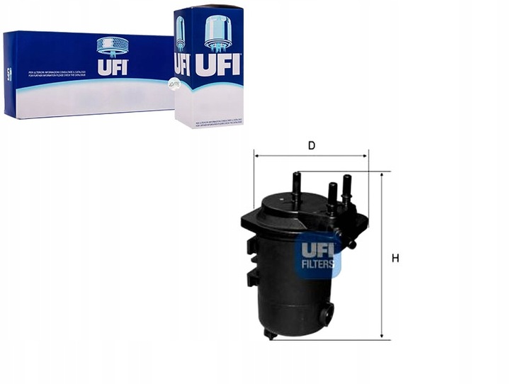 FILTRE CARBURANT DIESEL UFI photo 1 - milautoparts-fr.ukrlive.com