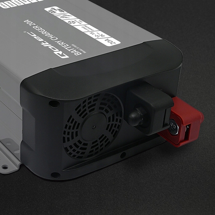 CHARGEUR CHARGEUR QOLTEC 20A 12V VERS LIFEPO4 AGM GEL INTELLIGENTE 3-STOPN
