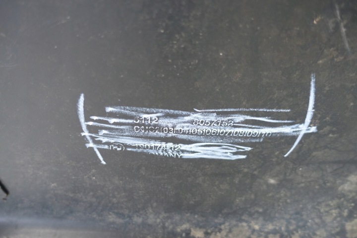 BMW 3 F34 GT MODULE 2013- PARE-CHOCS ARRIÈRE ARRIÈRE 8057153