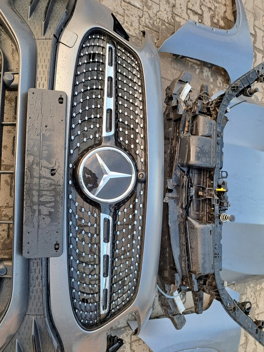 MERCEDES 247 GLA BUMPER HOOD LAMPS BELT RADIATORS 