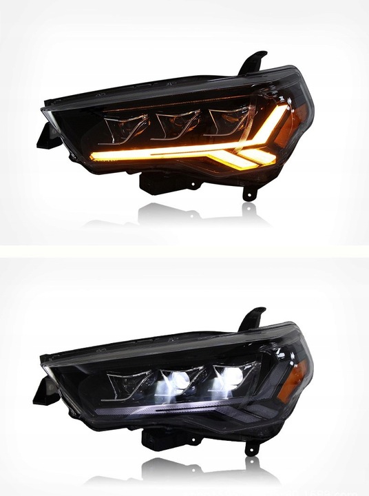 UNIDAD FAROS COMPLETO DIOPARA LUMINOSO LED PARA FAROS PARTE DELANTERA TOYOTA 4 RUNNER 2014-2023 