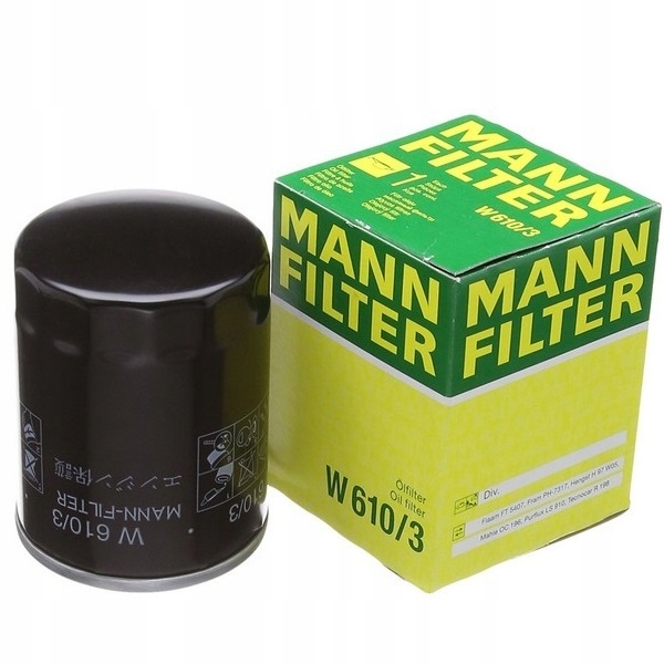 FILTRO ACEITES MANN-FILTER EN 610/3 