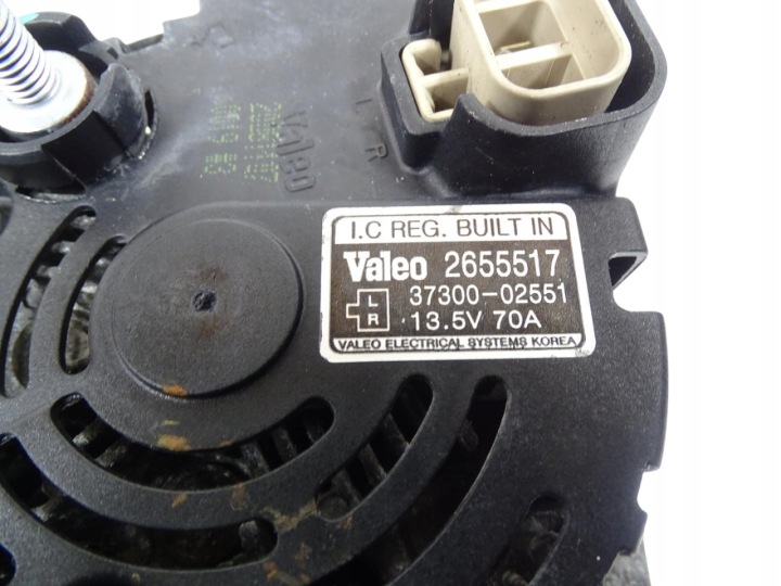 ALTERNATEUR KIA PICANTO I 1.0 SOHC 62KM 2004-2010 G4HE 70A 37300-02551