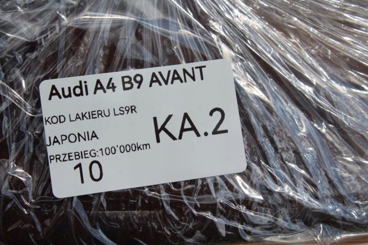 MOULURE DÉCOR PORTES GAUCHE AVANT AUDI A4 S4 B9 2017 AVANT