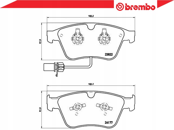 JUEGO - JUEGO ZAPATAS DE FRENADO [BREMBO] 