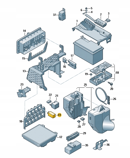 RELAIS VW FOX 05- 12