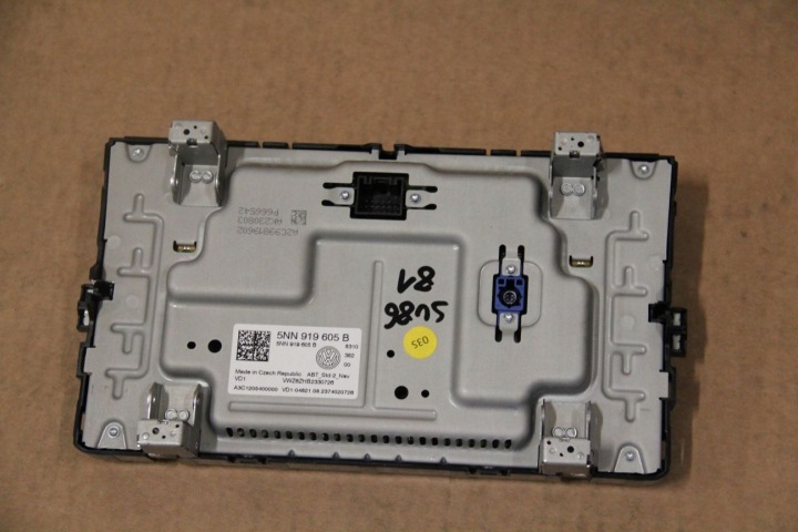 ÉCRAN MONITEUR LECTEUR DE CARTE MULTIMÉDIA VW TOURAN 3G5035820P 5NN919605B