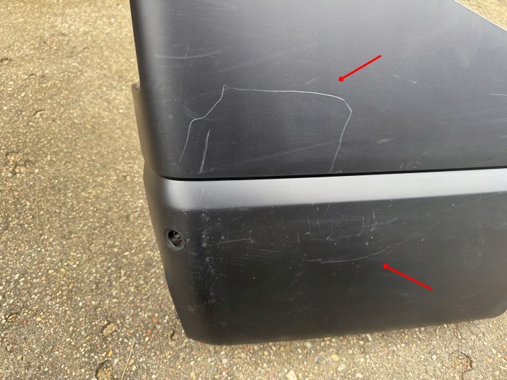 TRAFIC III LIFT TALENTO VIVARO B NV300 14- ANGLE GAUCHE PARE-CHOCS ARRIÈRE