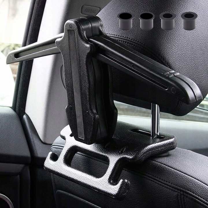 AUTO HANGER ON UBRANIA BRACKET ON HEAD REST WSPONRNIK ARMREST 