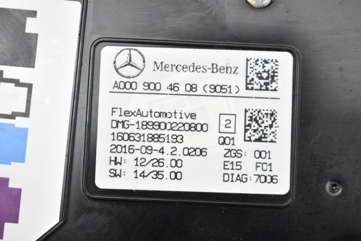 AMPOULE ÉCLAIRAGE INTÉRIEUR AVANT A0009004608 MERCEDES CLA C117 13-16